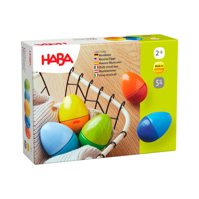 Fun with Sounds Wooden Eggs