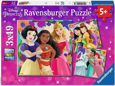 Disney Princess 3x49pc