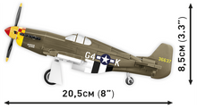 Load image into Gallery viewer, 155 pcs Historical Collection World War II Mustang P-51B