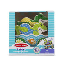 Load image into Gallery viewer, First Play Friendly Frogs Pull Toy