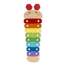 Load image into Gallery viewer, Wooden Caterpillar Xylophone