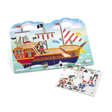 Load image into Gallery viewer, Puffy Sticker Play Set - Pirate