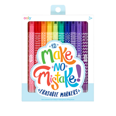 Make No Mistake! Erasable Markers