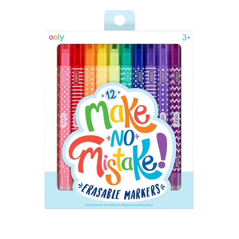 Make No Mistake! Erasable Markers