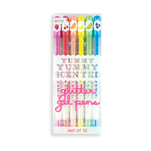 Load image into Gallery viewer, Yummy Yummy Scented Colored Glitter Gel Pens