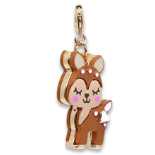 Load image into Gallery viewer, Gold Fawn Charm