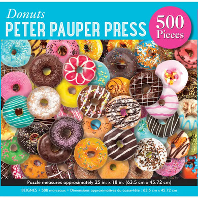 Donuts 500 pc Jigsaw Puzzle