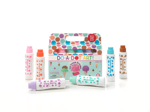 6 pack Ice Cream Dot Markers