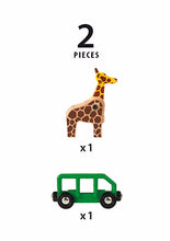 Load image into Gallery viewer, Giraffe &amp; Wagon