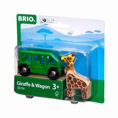 Giraffe & Wagon