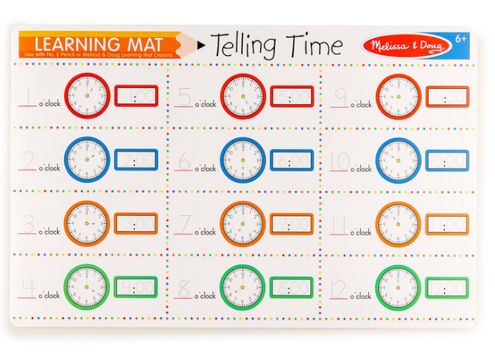Learning Mat – Santa's TOYS