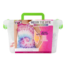 Load image into Gallery viewer, Neon Tie Dye Tank Top Design Keeper Crate