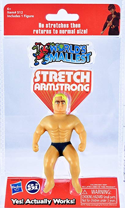 Worlds Smallest Stretch Armstrong