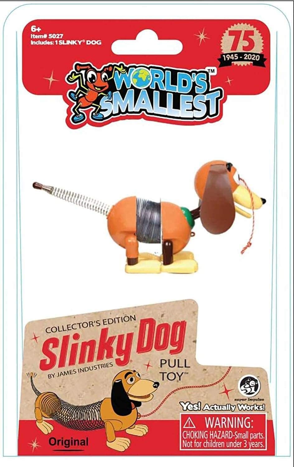 World Smallest Slinky Dog