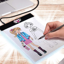 Load image into Gallery viewer, Fashion Design Light Up Sketch Pad