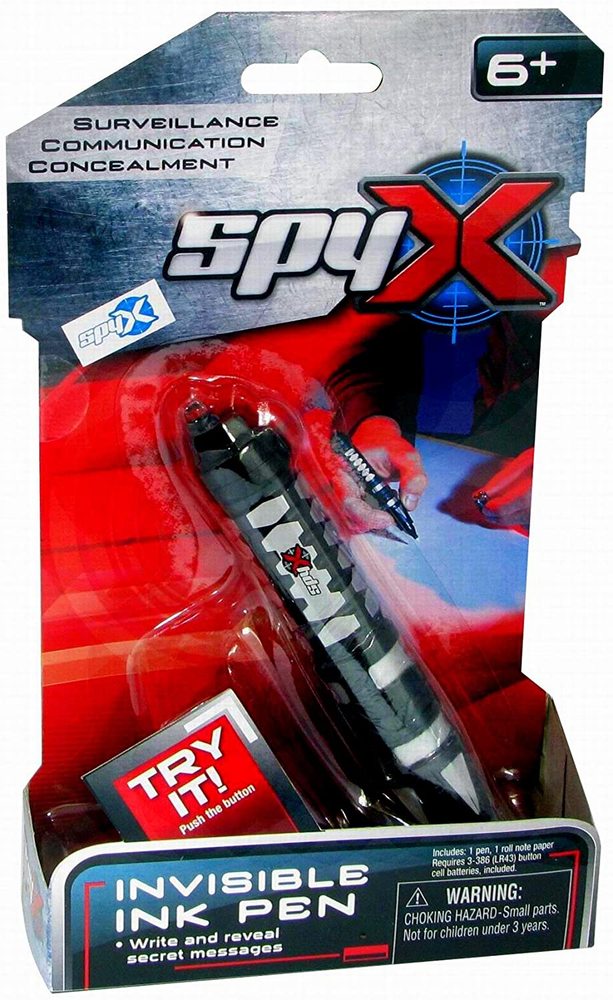 Spy X Invisible Ink Pen – Santa's TOYS
