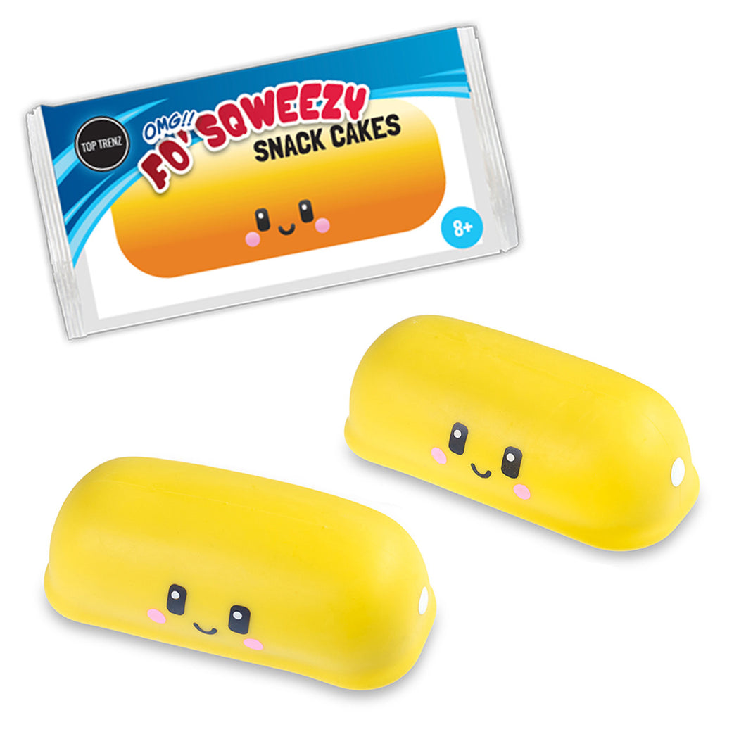 OMG Fo' Sqweezy Snack Cakes- Yellow Cream Cake