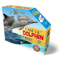 Load image into Gallery viewer, I AM Lil Dolphin Puzzle 100pc