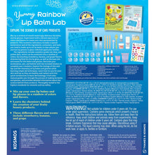 Load image into Gallery viewer, Yummy Rainbow Lip Balm Lab