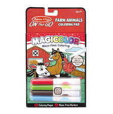 Magicolor coloring pad-farm animals