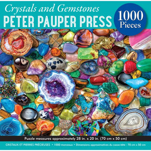 Crystals and Gemstones 1,000 pc Jigsaw Puzzle