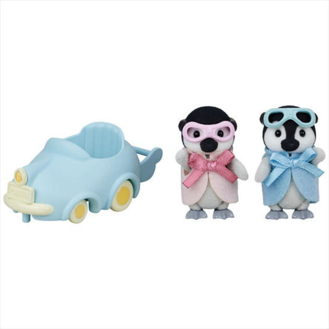 Calico Critter Penguin Babies Ride N Play