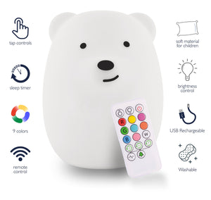 Lumipets LED Bear Night with Remote
