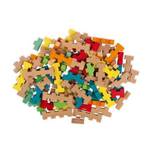 Load image into Gallery viewer, Janod 100 Piece Wooden Construction Set