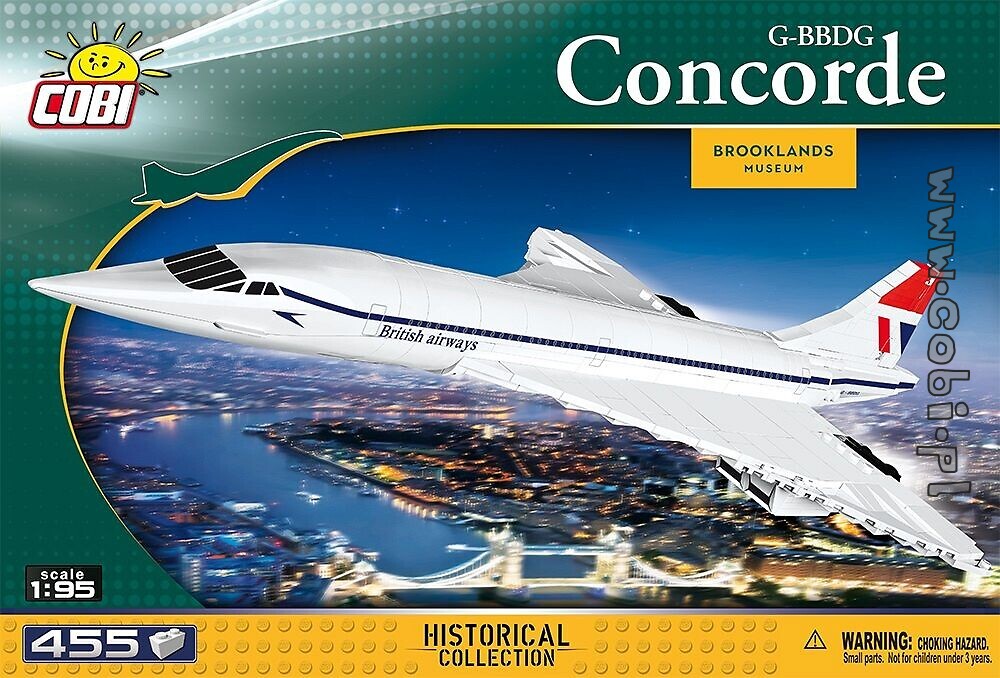 455 pc Historical Collection Concorde