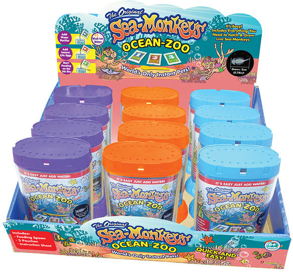 Sea-monkey Ocean Zoo 6pcs Neon - Boon Companion Toys