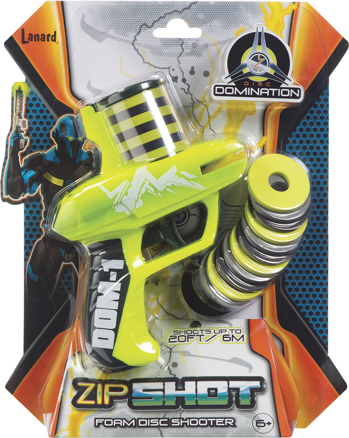 Zip Shot Foam Disc Shooter – Santa's TOYS